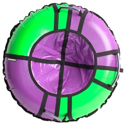 Тюбинг Hubster Sport Pro фиолетово-зеленый (120 см)