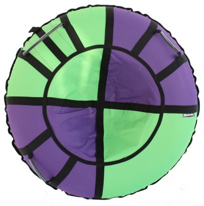Тюбинг Hubster Хайп фиолетово-зеленый (80 см)