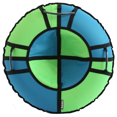 Тюбинг Hubster Хайп голубой-зеленый (90 см)