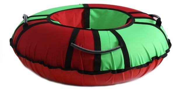 Тюбинг Hubster Хайп красно-зеленый (120 см)