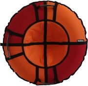 Тюбинг Hubster Хайп красно-оранжевый (120 см), Красно-оранжевый