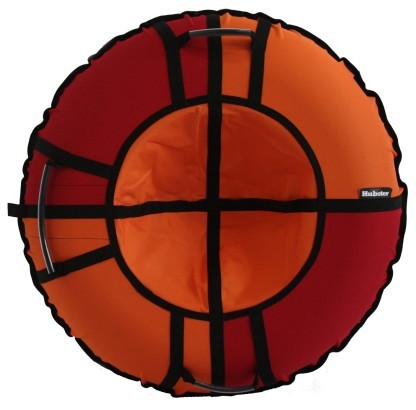 Тюбинг Hubster Хайп красно-оранжевый (120 см)