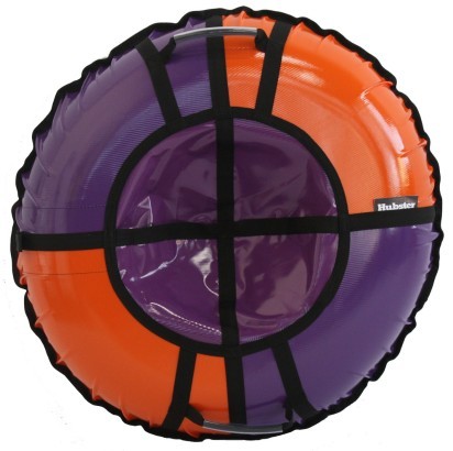 Тюбинг Hubster Sport Pro фиолетово-оранжевый (90 см)