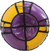 Тюбинг Hubster Sport Pro фиолетово-желтый (120 см), Фиолетово-желтый