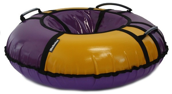 Тюбинг Hubster Sport Pro фиолетово-желтый (120 см)